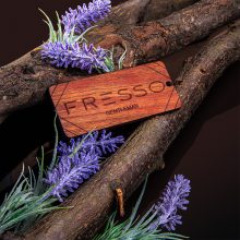 Hölzerne Anhänger FRESSO Gentleman